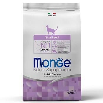 Monge Sterilised сухой корм для стерилизованных кошек